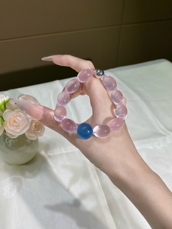 Rose Quartz Bubble Bracelet NO. 0751