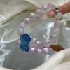hc-0755-90fc2f1a1c75e83c5efccc5caa74b5b2.jpg Rose Quartz Bubble Bracelet NO. 0755