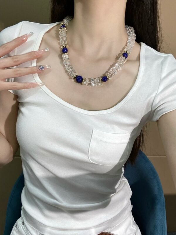 hc-0756-223cfb560da6e8d1872086a54387c11b.jpg Clear Quartz Freeform Necklace NO. 0756