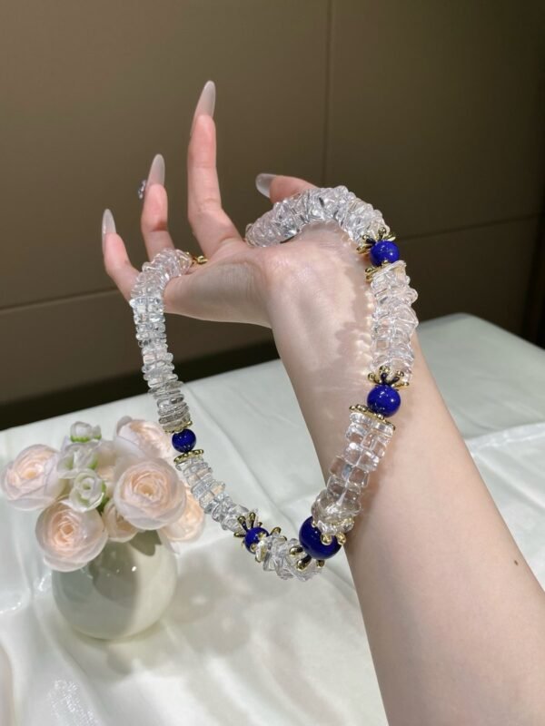 hc-0756-fcf2f03978d8d0c0e0823f804a862312.jpg Clear Quartz Freeform Necklace NO. 0756