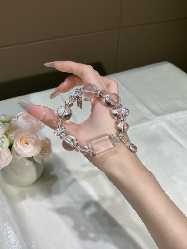hc-0760-322bb95bda933a438590921a5f80c064.jpg Clear Quartz Double-Point Bracelet NO. 0760