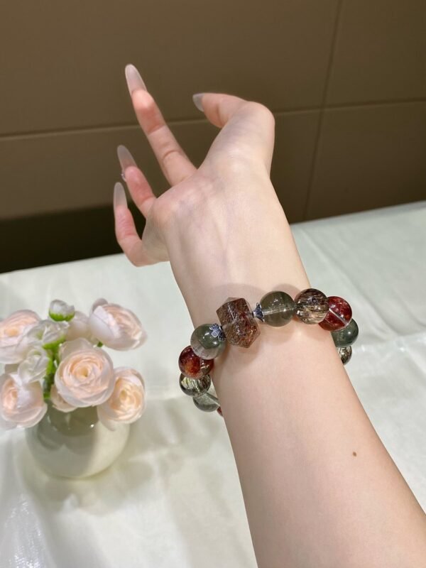 hc-0765-09dc582ce283349c1adbcb899d800bd7.jpg Phantom Quartz Double-Point Bracelet NO. 0765
