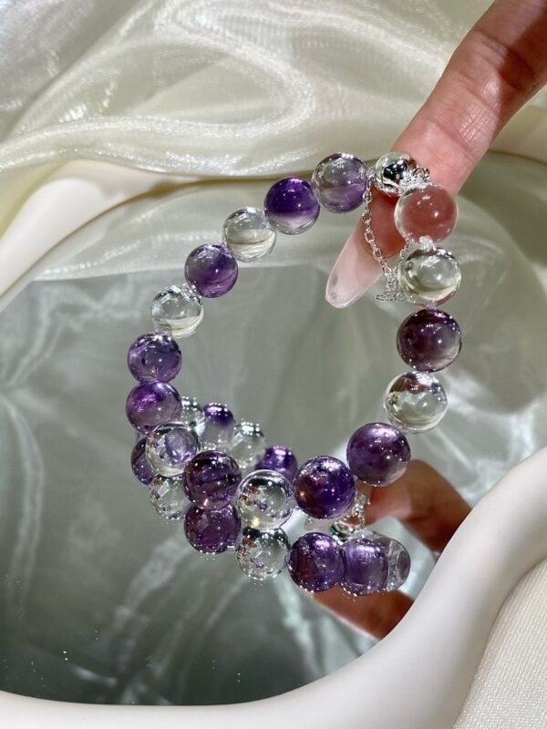 Clear Quartz Bubble Bracelet NO. 0766