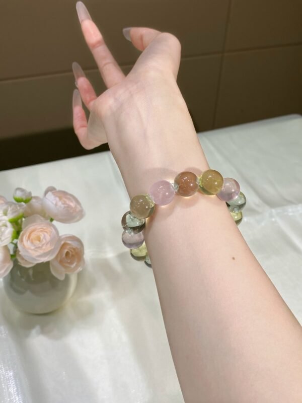 Rose Quartz Bubble Bracelet NO. 0767