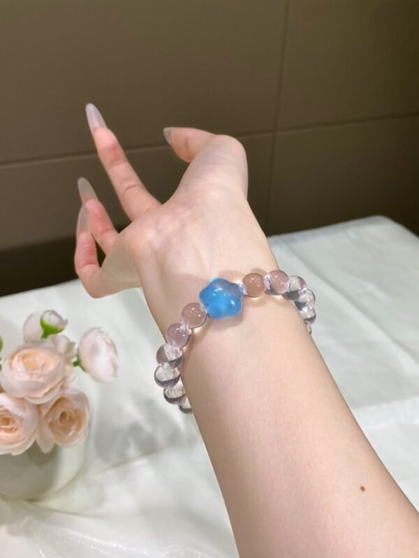Aquamarine Bubble Bracelet NO. 0768