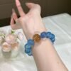 Aquamarine Bubble Bracelet NO. 0771