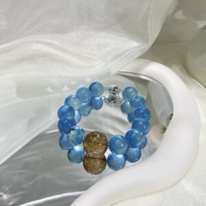 Aquamarine Bubble Bracelet NO. 0771