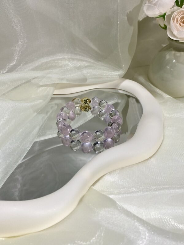 Rose Quartz Bubble Bracelet NO. 0772