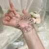hc-0773-c5499dc0fe5d14fe6332d7decd6b3cc1.jpg Phantom Quartz Bubble Bracelet NO. 0773