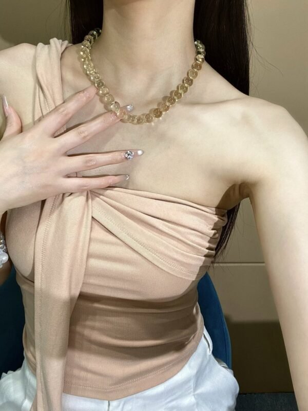 Citrine Bubble Necklace NO. 0774