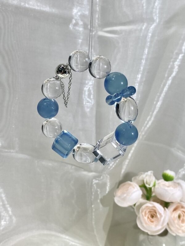 Aquamarine Bubble Bracelet NO. 0775
