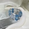 Aquamarine Bubble Bracelet NO. 0775