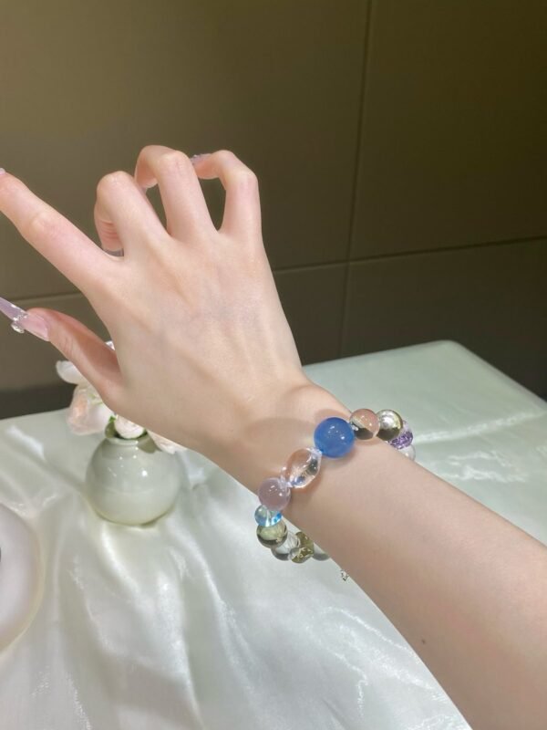 hc-0779-66988026d6f1dbeabf5013e80620e705.jpg Aquamarine Bubble Bracelet NO. 0779