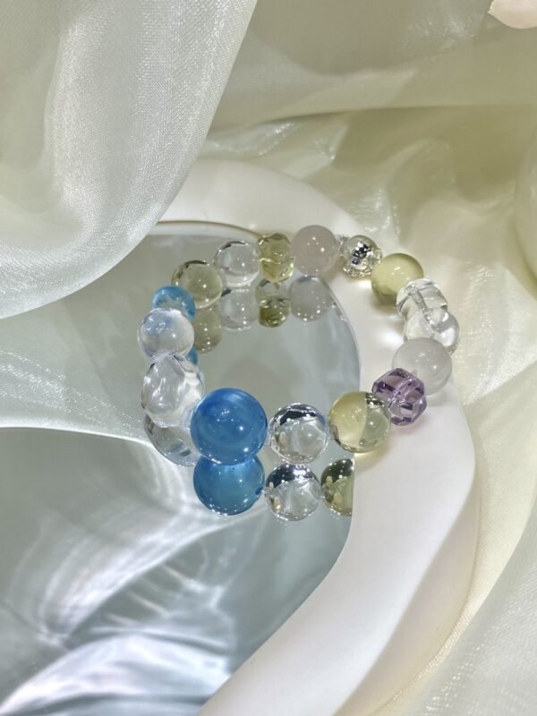 hc-0779-f2ec02ec4085a0ad297be2eb4378bacb.jpg Aquamarine Bubble Bracelet NO. 0779