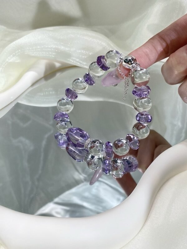 hc-0782-60bd182760d450437b877d1f118d348d.jpg Clear Quartz Bubble Bracelet NO. 0782