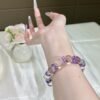 hc-0782-ce1f07272e0d9f478686c1b323f8d590.jpg Clear Quartz Bubble Bracelet NO. 0782