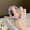 Aquamarine Bubble Bracelet NO. 0783