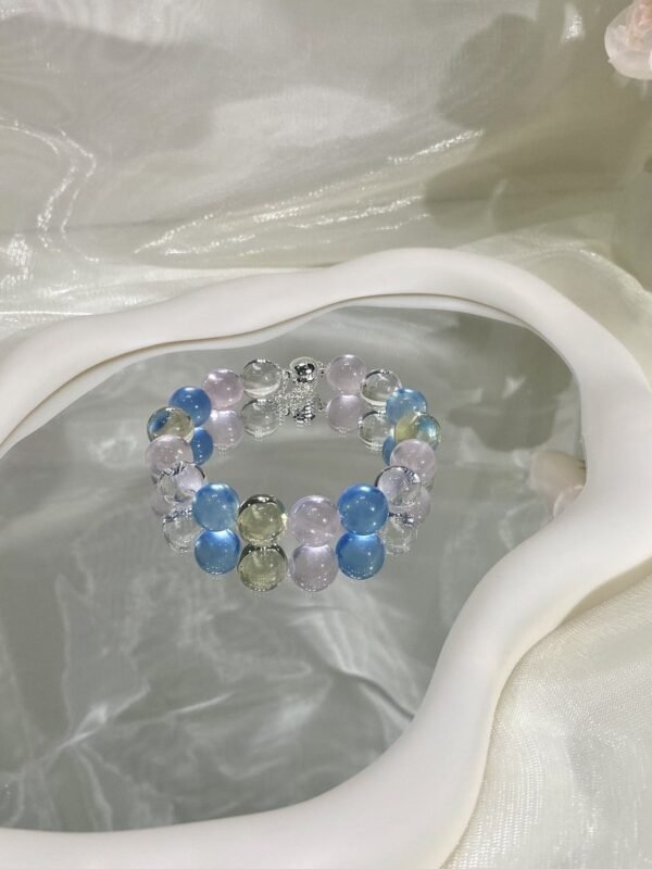 Aquamarine Bubble Bracelet NO. 0783