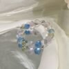 Aquamarine Bubble Bracelet NO. 0783