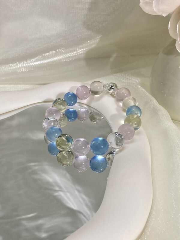 Aquamarine Bubble Bracelet NO. 0783