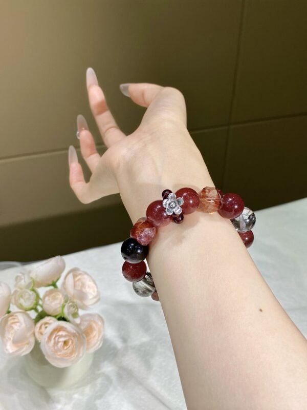 hc-0786-3ab53b833b23cca9a643beb0477bf38e.jpg Rose Quartz Sugar-Cube Bracelet NO. 0786