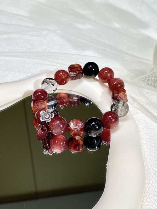 hc-0786-af5def45557754caa287739313d7d127.jpg Rose Quartz Sugar-Cube Bracelet NO. 0786