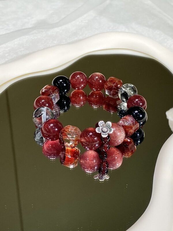 hc-0786-cf2f2d158c04ab4b675b5081a1b4da99.jpg Rose Quartz Sugar-Cube Bracelet NO. 0786