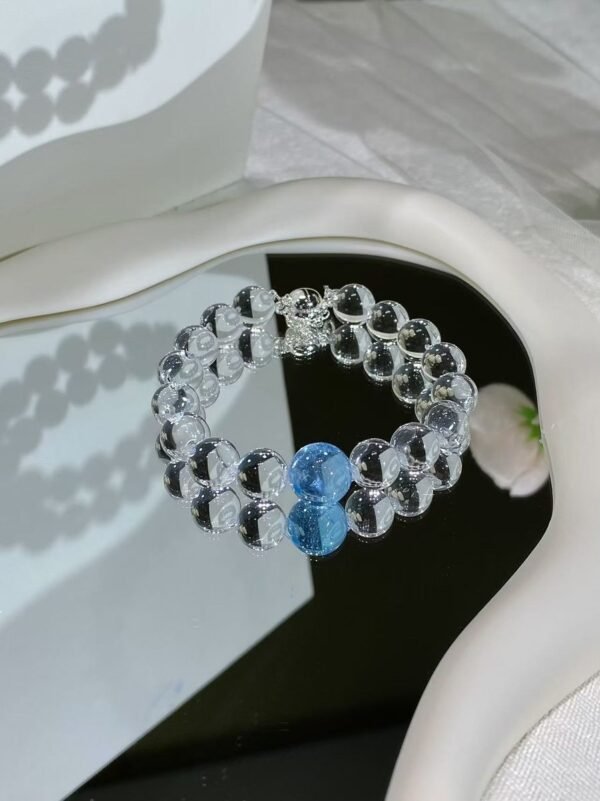 hc-0787-6b91b987ed70ee448d22e35368ebe018.jpg Clear Quartz Bubble Bracelet NO. 0787