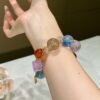 hc-0789-921a5cac025128b9effc31b8ea722bb4.jpg Rutilated Quartz Sugar-Cube Bracelet NO. 0789