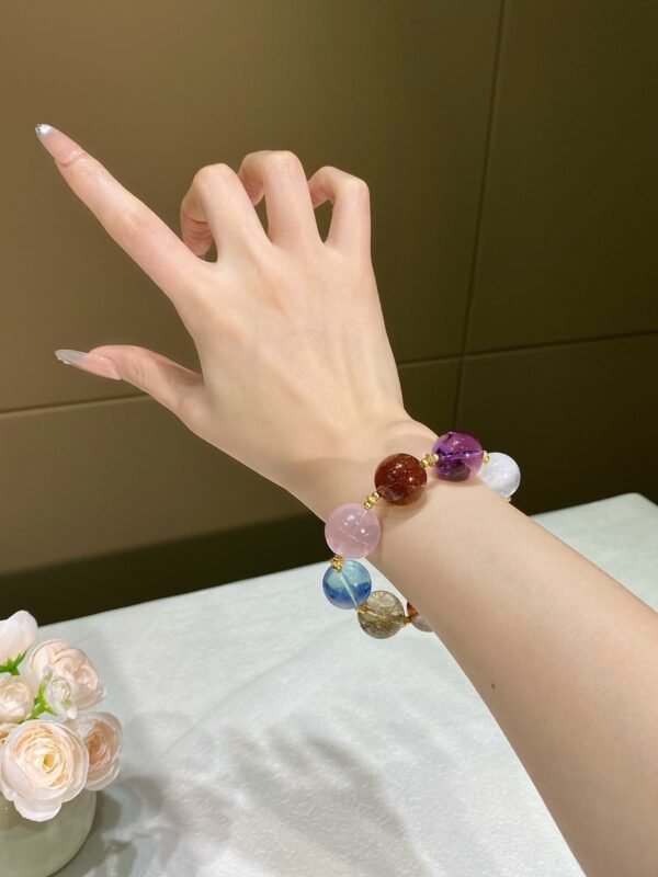 hc-0789-92dbe04b398b31898dca1feedc9fb176.jpg Rutilated Quartz Sugar-Cube Bracelet NO. 0789