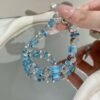 hc-0790-c23a8dff8d18685dc20ed63a9766cc2e.jpg Clear Quartz Bubble Bracelet NO. 0790