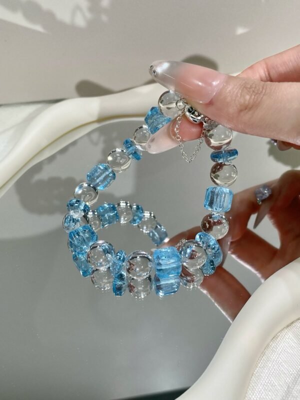 hc-0790-c23a8dff8d18685dc20ed63a9766cc2e.jpg Clear Quartz Bubble Bracelet NO. 0790
