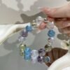 Aquamarine Bubble Bracelet NO. 0798