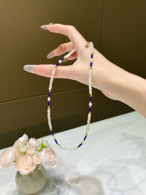 hc-0801-53d755578d809c561a9ceeeea56d0504.jpg Lapis Lazuli Sugar-Cube Bracelet NO. 0801