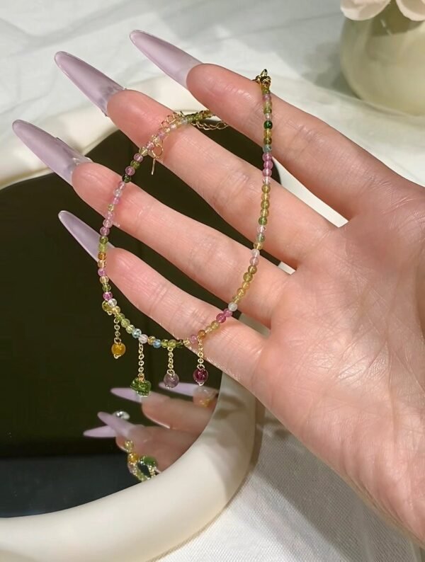 hc-0802-4a41c416333d1e09c573bce6ed88a52e.jpg Tourmaline Bracelet NO. 0802