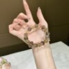 Phantom Quartz Double-Point Bracelet NO. 0805