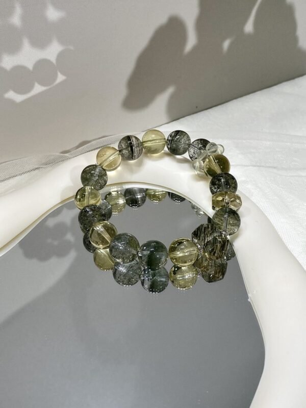 Phantom Quartz Double-Point Bracelet NO. 0805
