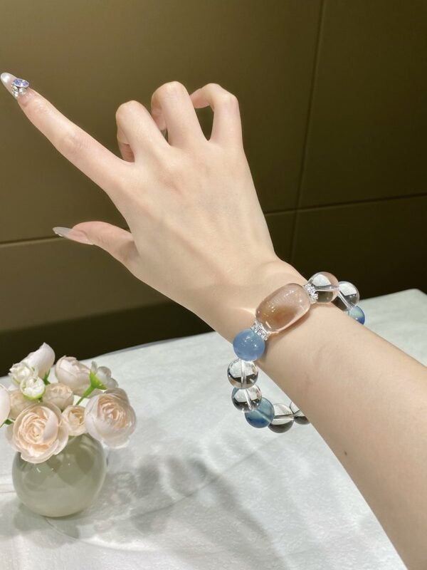 hc-0806-b0f4995a76a3fdf3ea2be52c925dac46.jpg Clear Quartz Bubble Bracelet NO. 0806