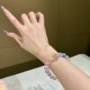 hc-0808-70e4279ebedb6f177dbf0587b86a98fa.jpg Rose Quartz Bubble Bracelet NO. 0808