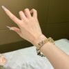 hc-0810-0bf6562849c024fbb4ad1d098963f6dd.jpg Phantom Quartz Sugar-Cube Bracelet NO. 0810