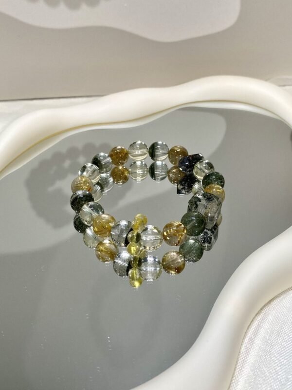 hc-0810-879331824bfe2b2dd143186f56d515c4.jpg Phantom Quartz Sugar-Cube Bracelet NO. 0810