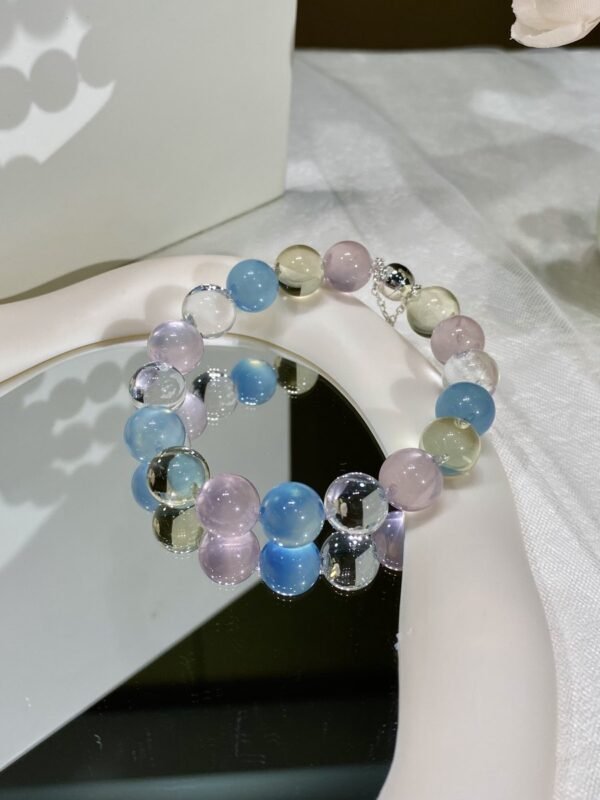 Aquamarine Bubble Bracelet NO. 0812