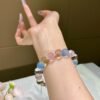 Aquamarine Bubble Bracelet NO. 0812