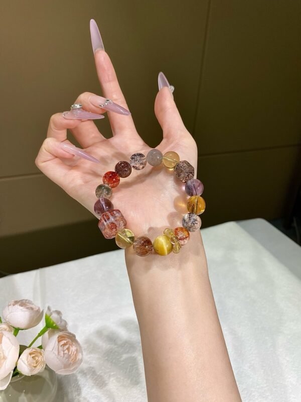 Phantom Quartz Bracelet NO. 0813