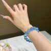 Aquamarine Bubble Bracelet NO. 0814
