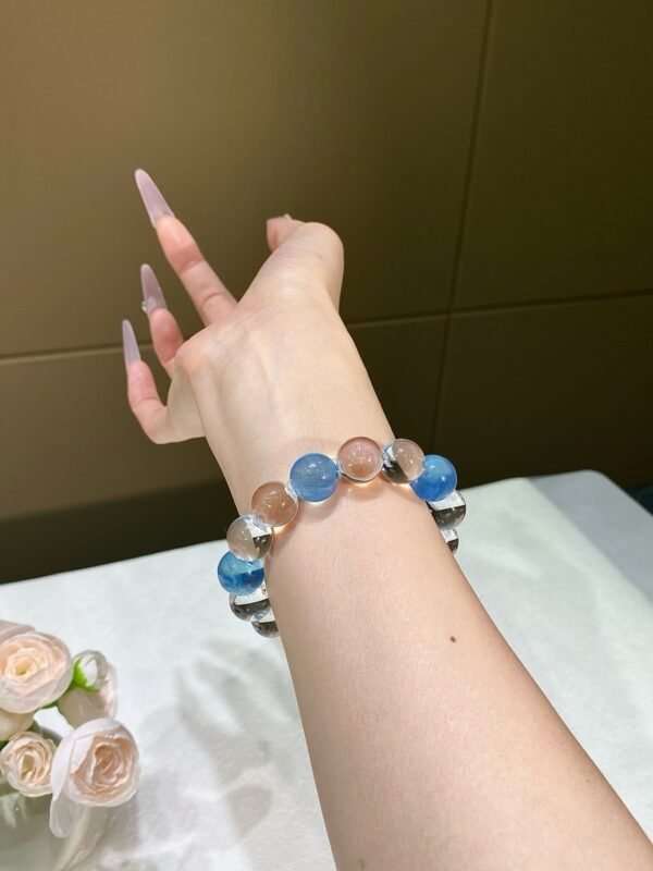 hc-0816-45e65db9ab783e9af8e4e35e8bce54c0.jpg Clear Quartz Bubble Bracelet NO. 0816