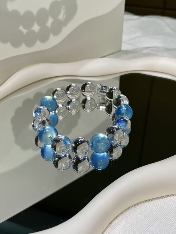 hc-0816-b23655e042103bb760641f3d722758ee.jpg Clear Quartz Bubble Bracelet NO. 0816