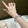 hc-0816-f90feceb5302e57570d38b40f2d9c52f.jpg Clear Quartz Bubble Bracelet NO. 0816