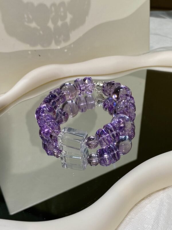 hc-0818-b8bf30d31606c97da061ccbe687b8865.jpg Clear Quartz Bubble Bracelet NO. 0818