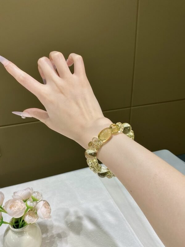 Citrine Bubble Bracelet NO. 0819